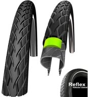 Schwalbe Fahrradreifen Schwalbe Reifen Marathon 26x2.00" 50-559 schwarz Reflex...