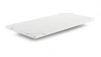 MSS e.K., Topper Komfortschaum-Topper mit Bezug und 4 Eckspanngummi, 6 cm hoch,