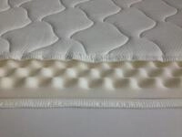 set one by Musterring, Topper Florida, Polyester, aus Komfortschaum