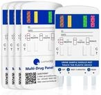 LuxmedIQ Drogen-Schnelltest f&uuml;r 8 Drogenarten - Urin Drogentest Multi 8, 5-tlg.