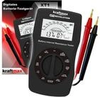 kraftmax Batterietester Profi Batterietester XT1 Revolution V2 Akku Batterie Tester,