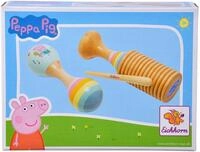 Eichhorn Spielzeug-Musikinstrument Spielzeug Spielwelt Musik Peppa Pig Set Maraca und