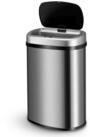 Juskys M&uuml;lleimer, 50 L, rostfrei, intelligenter Sensor, batteriebetrieben,