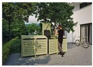 Tetzner & Jentzsch M&uuml;lltonnenbox HENRI M&uuml;lltonnenabtrennung 4-fach
