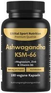 Bio Ashwagandha KSM-66&reg;, 600mg pro Tag, original indische Schlafbeere Kapseln, 135 g