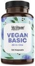 Yes Vegan Vegan Basic Vitamin Komplex B12, D3, K2, Eisen & Omega 3 &ndash; 120 Kapseln, 1