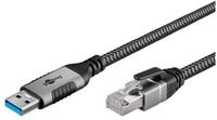 Goobay goobay Ethernet-Kabel USB-A 3.2 Gen1 Stecker > Computer-Kabel
