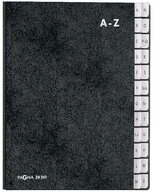 PAGNA Organisationsmappe Pagna Pultordner Classic 24 F&auml;cher A-Z schwarz