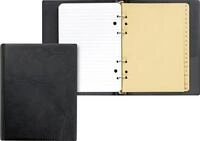 BRUNNEN Pr&auml;sentationsordner Ringbuch A6 4 Ringe 11mm incl. Einlage schwarz