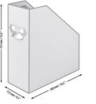 Stehsammler Stehsammer Taupe A4 mit Griff