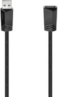 Hama USB 2.0 Kabel 1,5m schwarz &ndash; 480 Mbit/s, doppelte USB-Kabel