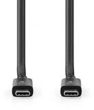 Nedis CCGB66020BK20 USB-Kabel, USB-Kabel, USB-Kabel, USB-C, Daten&uuml;bertragung,...
