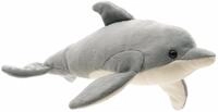 Uni-Toys Kuscheltier Gro&szlig;er T&uuml;mmler, Delfin - 28 cm (L&auml;nge) - Pl&uuml;sch-Delphin -
