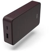 Hama Powerbank 20000mAh, 2 Ausg&auml;nge: USB-C, USB-A Powerbank 20000 mAh (3,7 V)