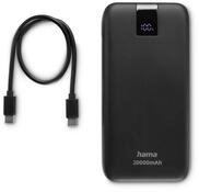 Hama Power Pack 20000 mAh, Schnellladen, 2x USB-C 1x USB-A, mit Ladekabel...