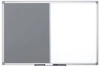 bi-office Wandtafel Kombitafel Maya XA0328170 Filz/magnetisch 90x60cm grau