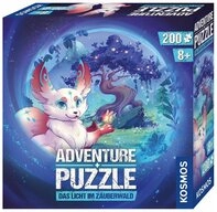 Kosmos Puzzle Adventure Das Licht im Zauberwald, 200 Puzzleteile