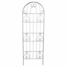 Siena Garden Rankgitter Rankgitter, Metall anthrazit 57,5 x 180 cm