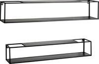 HAKU Wandregal 22574, Breite 85 und 75 cm