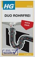 HG International B.V. HG Duo Rohrfrei extra Stark 2 x 500 ml Rohrreiniger