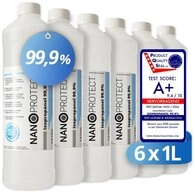 Nanoprotect Isopropanol 99,9% - 1 Liter Reinigungsalkohol (Premium IPA - Made in