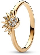 Pandora Fingerring Damenring Sonne von PANDORA aus einer Metalllegierung, vergoldet