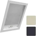 Dachfensterrollo, Woltu, 1x Thermorollo Dachfenster ohne Bohren, mit Saugnapf grau 57
