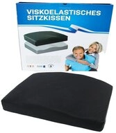 Antar Sitzkissen Antidekubitus Sitzkissen Schaumstoff mit Memory-Effekt AT03006
