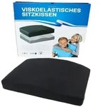 Antar Sitzkissen Antidekubitus Sitzkissen Schaumstoff mit Memory-Effekt AT03006 42 cm