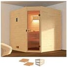 weka Sauna Valida, BxTxH: 189 x 172 x 204 cm, 38 mm, ohne Ofen