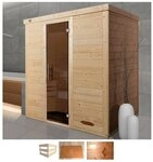 weka Sauna Kemi, BxTxH: 195 x 145 x 200 cm, 45 mm, ohne Ofen