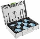 FESTOOL Schleifpapier Festool Schleifmittel-Systainer&sup3; SYS-STF D90/V93 GR-Set Granat