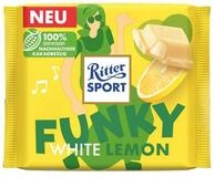 Ritter SPORT Schokolade, Ritter Sport White Lemon mit aufgeschlagener Zitronencreme