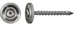 SPAX Spanplattenschraube SPAX Spenglerschraube A2 4,5x25 mm + Dichtscheibe 20...