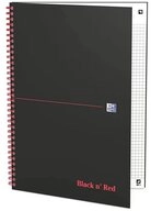 OXFORD Collegeblock Black n'Red