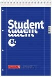BRUNNEN Collegeblock Collegeblock Student A4 liniert mit Randlinie innen und...