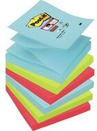 Post-it&reg; Notizzettel Post-it Haftnotiz Super Sticky Miami R33 Ma&szlig;e: 76 x 76...
