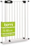 BOMI T&uuml;rschutzgitter Kinderschutzgitter Merle, Extra Hoch, Breite 73-161 cm...