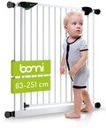 BOMI T&uuml;rschutzgitter Kinderschutzgitter ohne Bohren Mira 63-251 cm,...