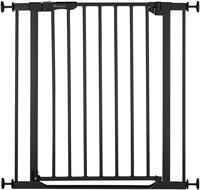 Hauck T&uuml;rschutzgitter Clear Step Autoclose 2, Black, auch als Treppenschutzgitter