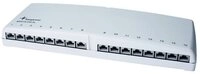 Teleg&auml;rtner Teleg&auml;rtner 100007004 Verteiler CAT 6a Wei&szlig; Netzwerk-Patch-Panel