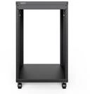Digitus Netzwerkschrank Universal 19-Zoll Equipment Rack mit Rollen, 16HE
