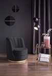 SalesFever Drehsessel Komfortabler Drehsessel mit Stil, 360&deg; Drehfunktion