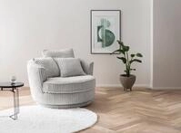 Home affaire Drehsessel MAISIE, Love Seat XXL, Lese-Sessel BIG-, Sessel in MEGA CORD