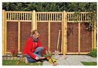 Tetzner & Jentzsch Gartenzaun VESUV Weidengeflechtzaun