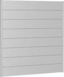 Biohort Sichtschutzelement, 8 Metall-Paneele und 2 F&uuml;hrungsschienen, LxH:...