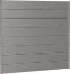 Biohort Sichtschutzelement, 8 Metall-Paneele und 2 F&uuml;hrungsschienen, LxH:...