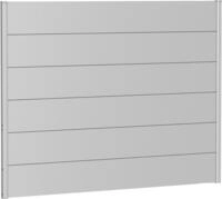 Biohort Sichtschutzelement, 6 Metall-Paneele und 2 F&uuml;hrungsschienen, LxH:...