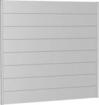 Biohort Sichtschutzelement, 8 Metall-Paneele und 2 F&uuml;hrungsschienen, LxH:...