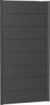Biohort Sichtschutzelement, 8 Metall-Paneele und 2 F&uuml;hrungsschienen, LxH:...